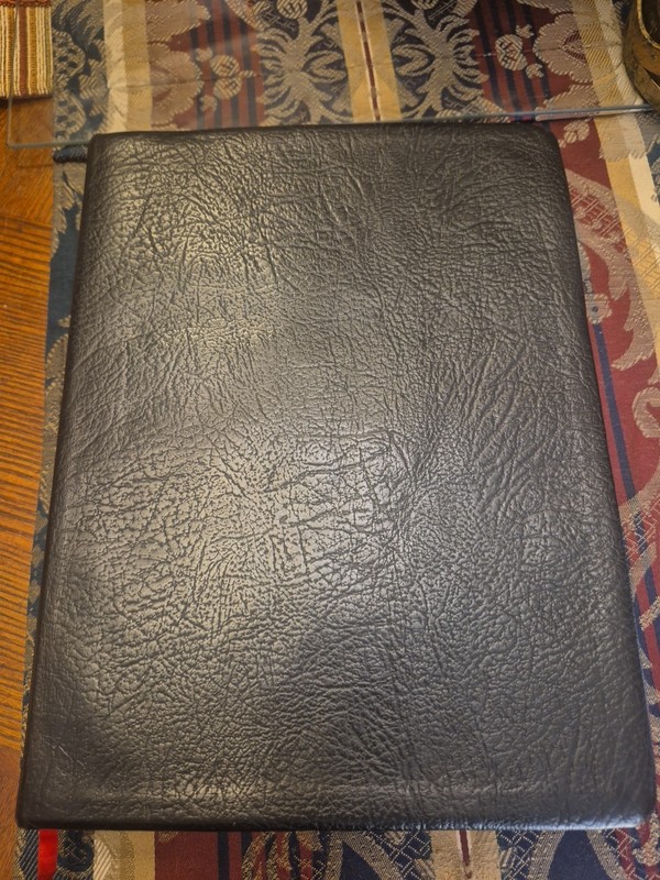 KJV Dake’s Annotated Reference Bible Leather Black 1981 Acceptable
