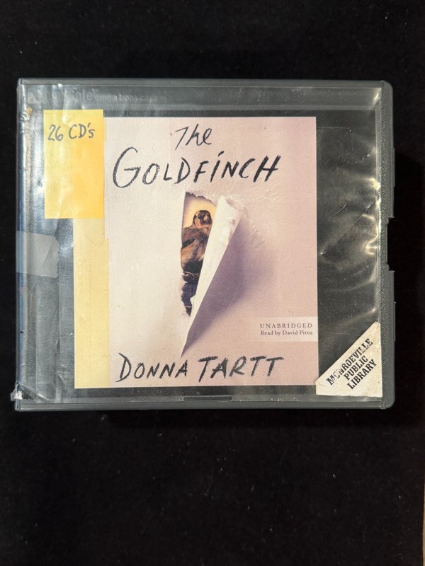 GOLDFINCH, The by Donna Tartt Audio Books on CD ex Library