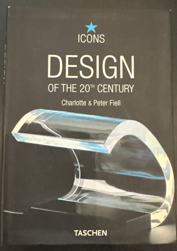 DESIGN OF THE 20TH CENTURY TASCHEN ICONS SERIES Charlotte Peter Fiell Hardcover