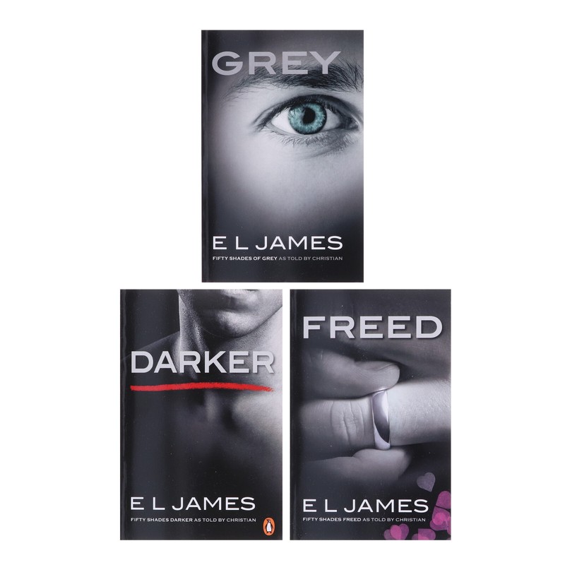 Fifty 50 Shades of Grey, Darker & Freed Trilogy 3 Books By E L James- Fiction-PB gallery
