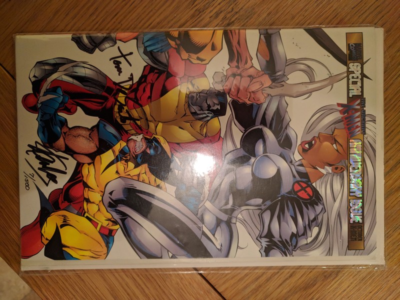 Stan Lee & Tom DeSanto Signed Uncanny XMen 325 Dynamic Forces Sealed Numbered