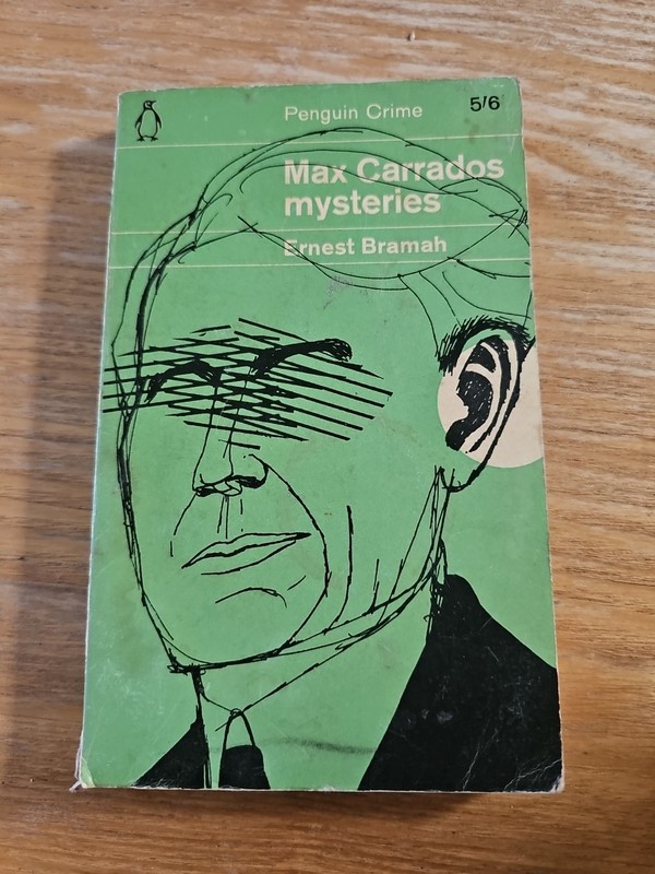 1ST Ed Penguin Max Carrados Mysteries Bramah VINTAGE Crime Green No 2158 1964 L