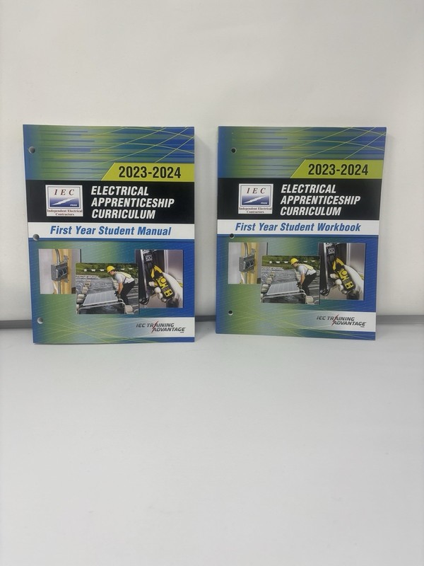 IEC Electrical Apprenticeship Curriculum 2023-2024 First Year Workbook + Manuel gallery
