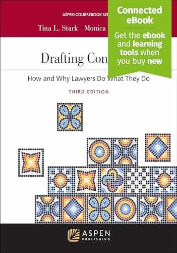 Aspen Publishing Drafting Contracts: – Paperback, by Stark Tina L; – Very Good p