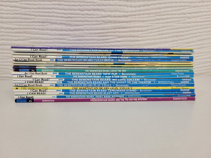 Lot of 19 Berenstain Bears I Can Read! Level 1 2 3 Books Jan & Mike Berenstain gallery