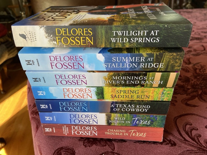 Lot of 7 - Delores Fossen Texas Cowboys Last Ride LN PAPERBACKS Free Shipping gallery