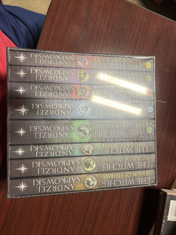 The Witcher Boxed Set, Andrzej Sapkowski, 8 books, Complete Series gallery