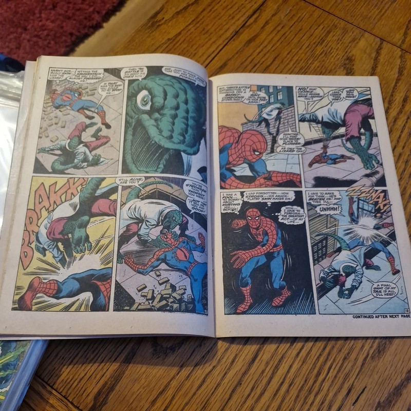 Amazing Spider-Man #76 (1969) Lizard Appearance UK Price Variant Marvel Comics gallery