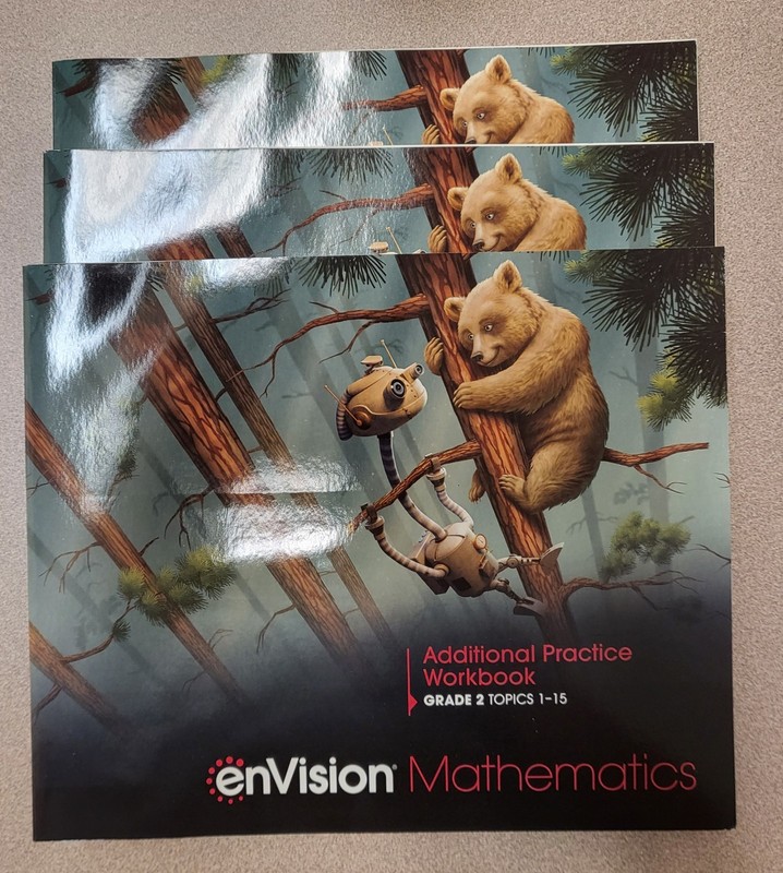 ENVISION MATHEMATICS 2020 ADDITIONAL PRACTICE WORKBOOKS GRADE 2 (NEW) (Lot Of 3)