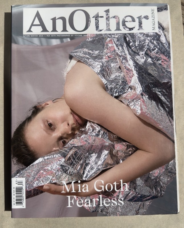 AnOther Magazine Autumn Winter 2018 Mia Goth Cover - Vol 35 Viviane Sassen gallery