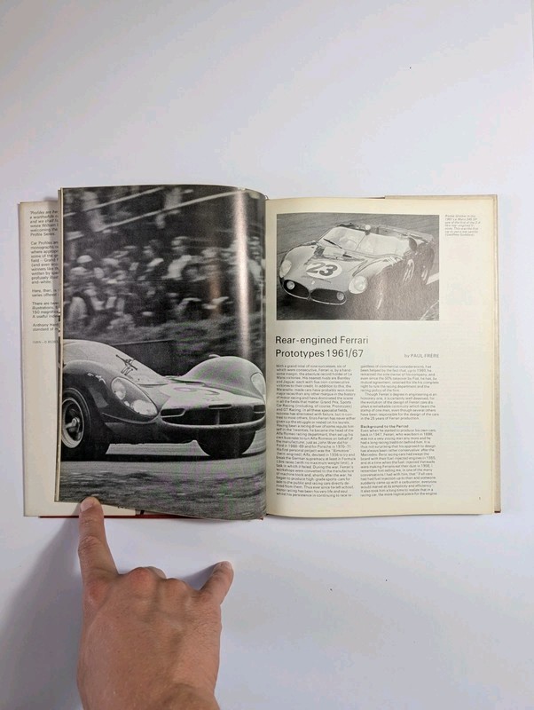 CARS IN PROFILE Collection 1 - Anthony Harding - 1974 Vintage Automotive Book gallery