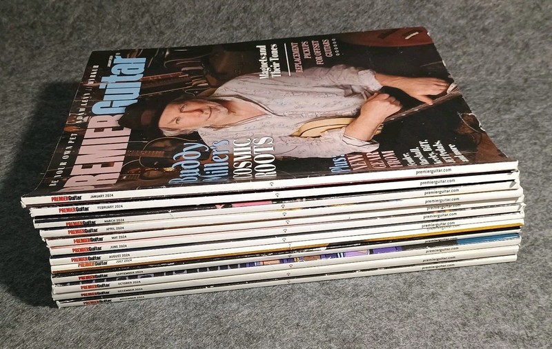 PREMIER GUITAR Magazine - Complete 12 Issues Lot 2024 gallery