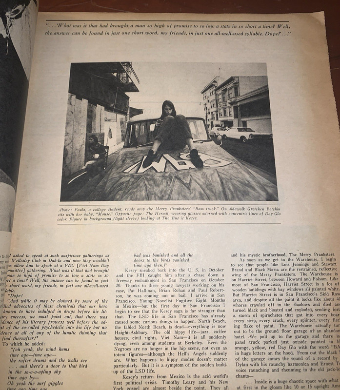 World of LSD NY World Journal Tribune Magazine 1967 Ken Kesey Milton Glaser gallery