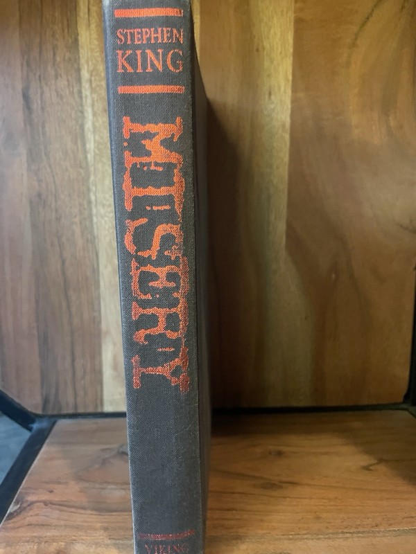 MISERY by Stephen King – First Edition 1st Printing Viking Hardcover