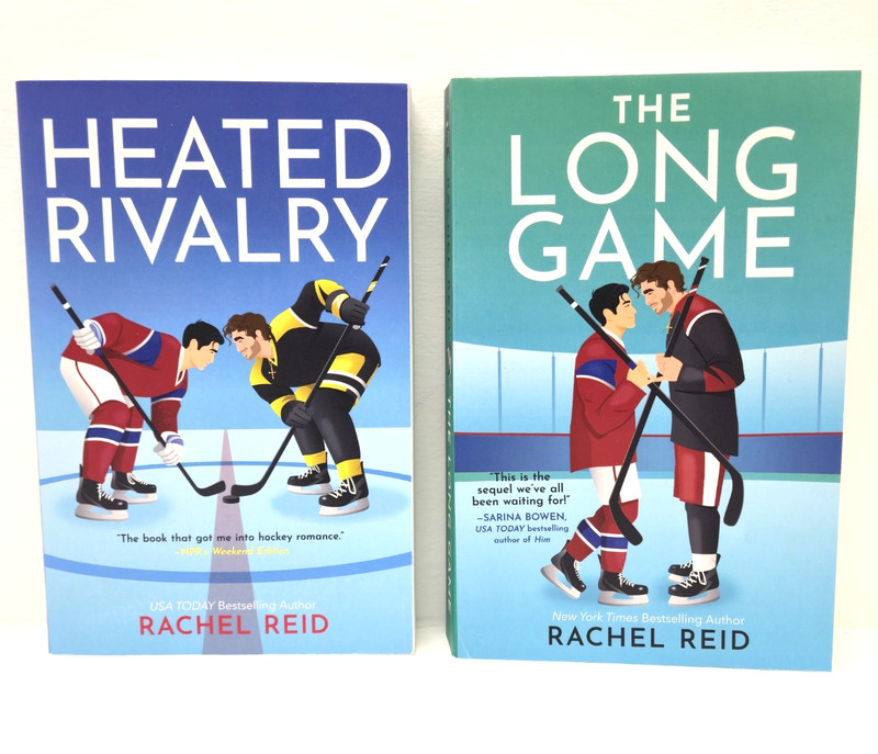Rachel Reid Heated Rivalry & The Long Game 2 Book set Paperback