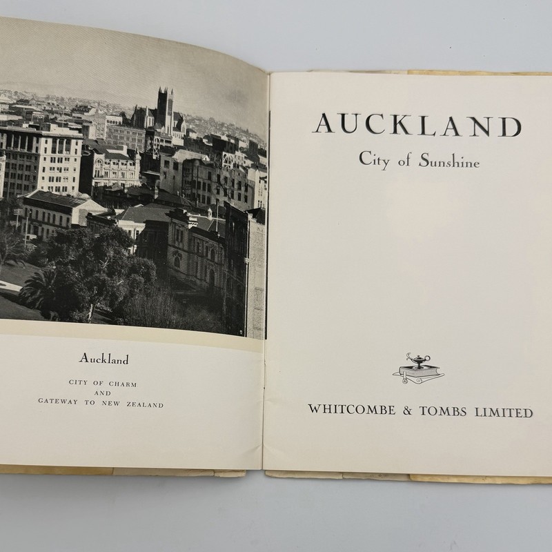 Vintage 1945 Paperback "Auckland City Of Sunshine" Whitcombe & Tombs Limited gallery