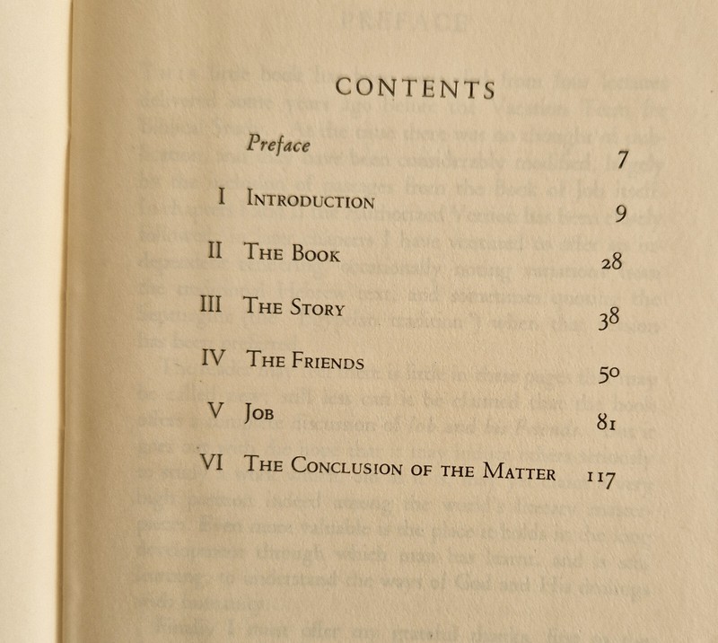 Job and His Friends By T. H. Robinson - 1954 SCM Press Ltd, Hardback Book gallery