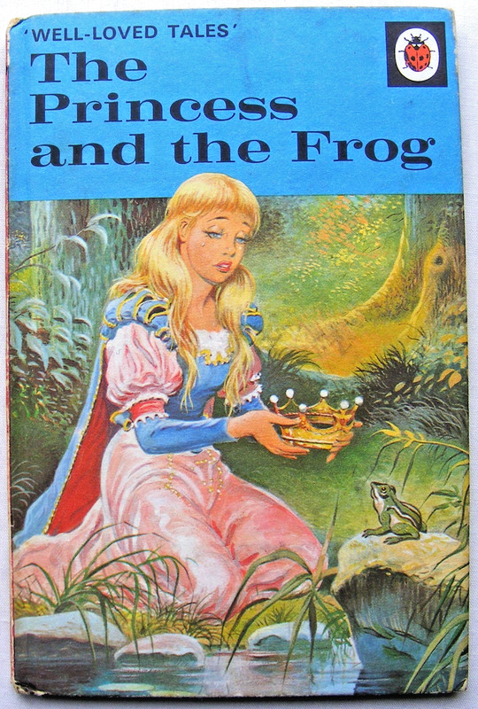 Vintage Ladybird Book–The Princess and the Frog–606D–1st Ed – Good +FREE COVER+