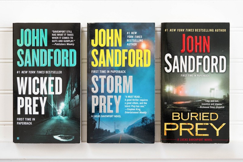 John Sandford PREY Complete Series Lot of 35 (#1-35) Set Paperback PB Books gallery