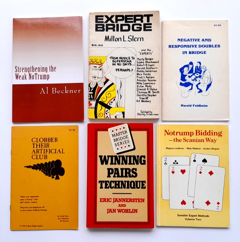 Bridge Card Game – 6 Books