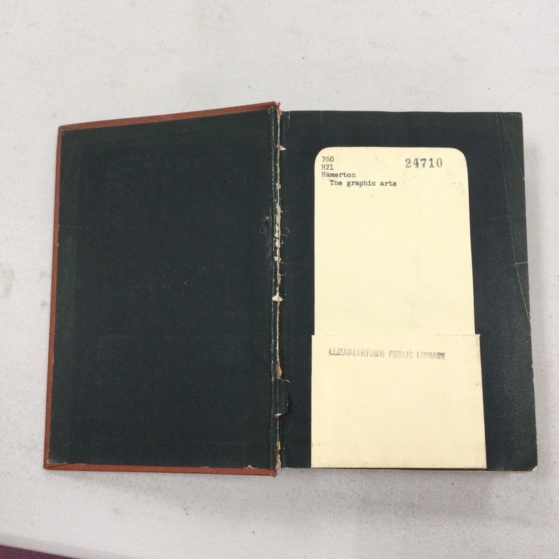 1882- The Graphic Arts, Philip G Hamerton. Ex Libris, Very Good. HB gallery