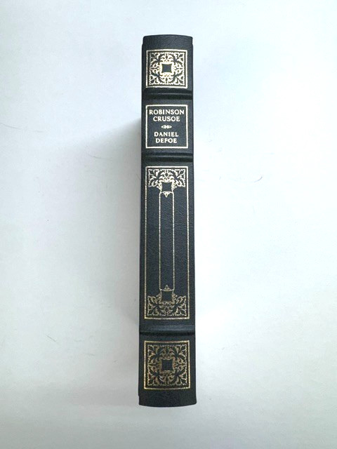 The Adventures Of Robinson Crusoe Franklin Library Daniel Defoe Hardcover 1979