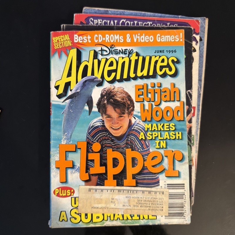 The Disney Adventures Magazines Lot 1995-1996 Lot Of 5 gallery