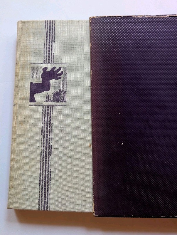 Frankenstein Mary Shelley Heritage Press 1942 Illustrated Slipcase Sandglass V18