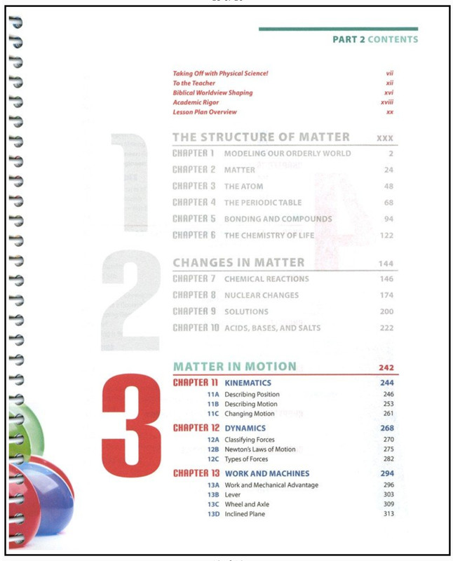 NEW BJU 9th grade 9 PHYSICAL SCIENCE Complete Subject Kit 6th ed CURRENT Box Set gallery
