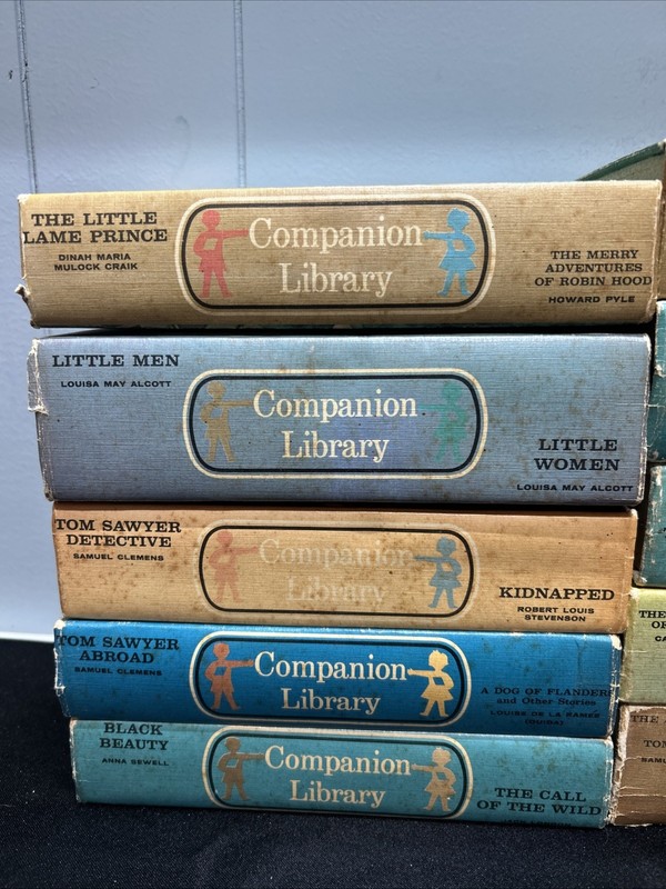 Companion Library 2 in 1 Classic Stories Lot of 10 Books 20 Titles 1963-1965 gallery