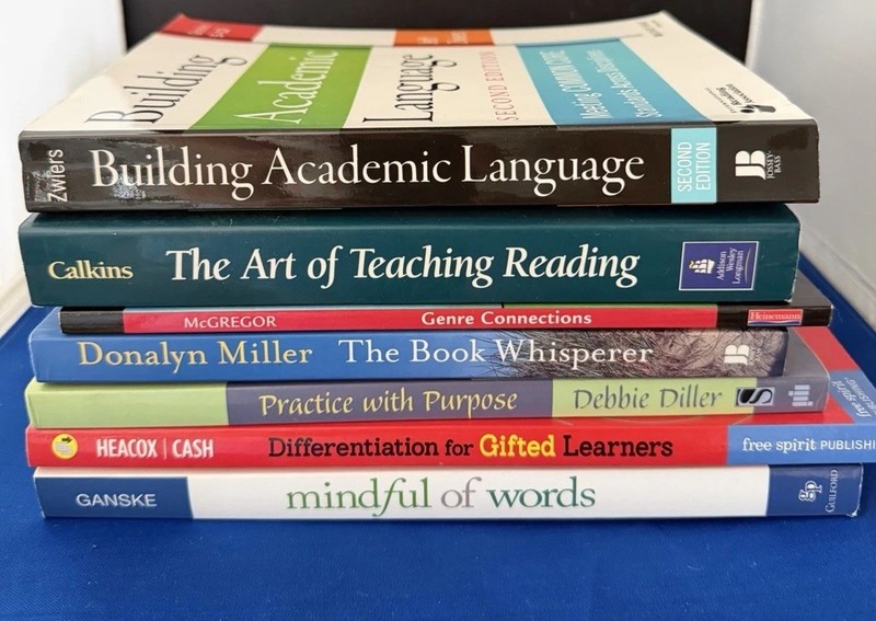 7 teacher resource books Reading Manuals Book Whisperer Differentiation Academic