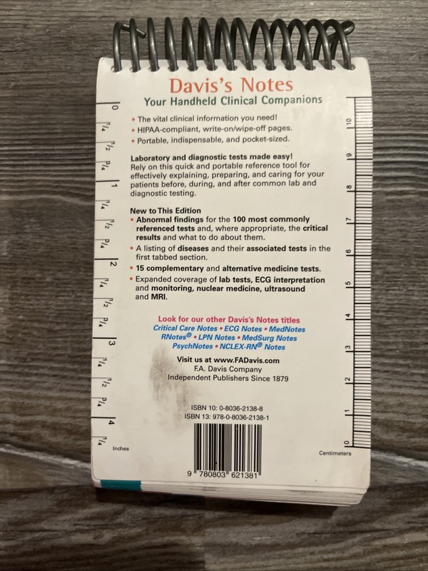 LabNotes : Guide to Lab and Diagnostic Tests by F.A. Davis Company and Tracey... gallery