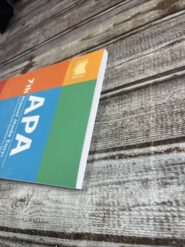 APA 7th Manual Made Easy: Full Concise Guide Simplified (Paperback, 2021) gallery