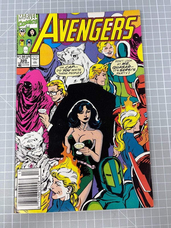 Marvel Comics The Avengers #325 Copper Age Comic Great Cover Spider-Man Thor etc