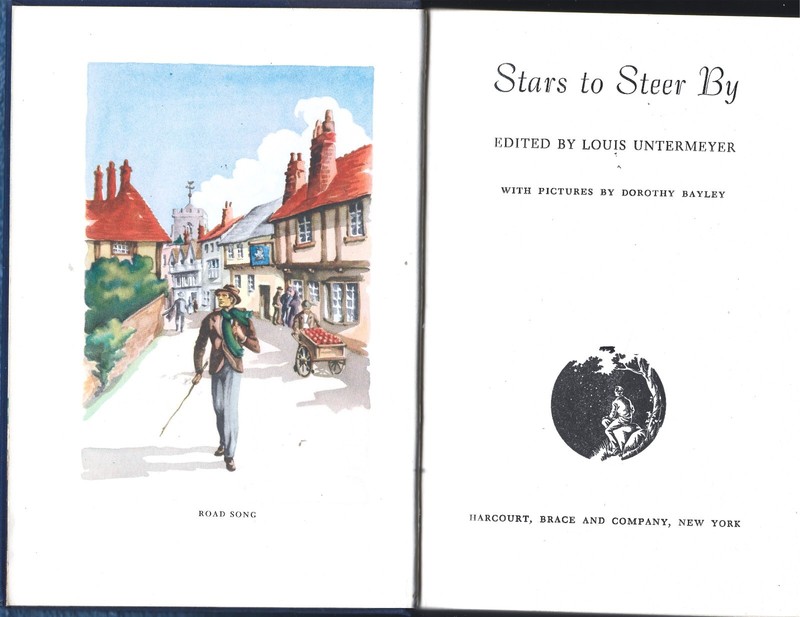 Stars to Steer By HB w/dj-Louis Untermeyer-1941-352 pages gallery