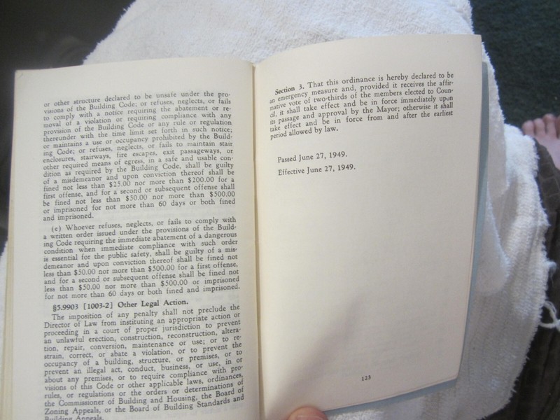 1955 Cleveland Ohio Plumbing Code Edition Book VTg gas piping requirements gallery