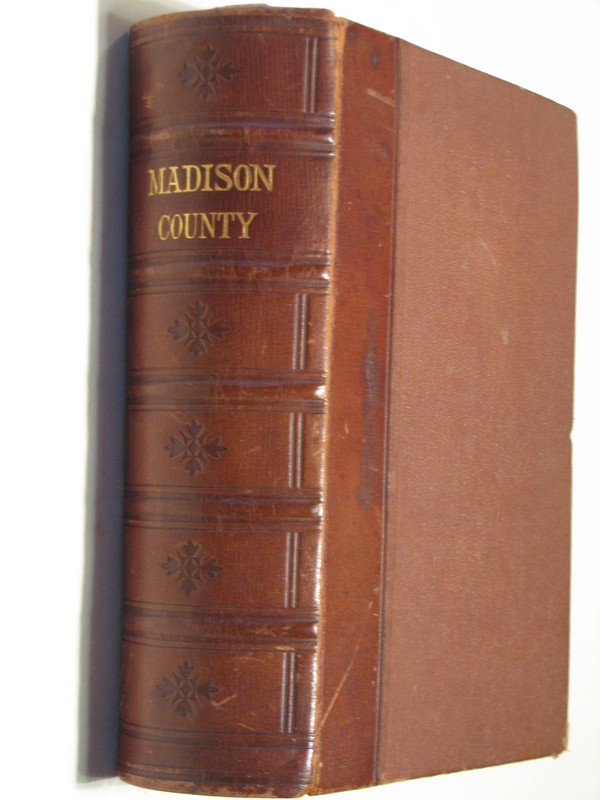 Bio Record Madison County New York NY first ed 1890 genealogy Oneida history