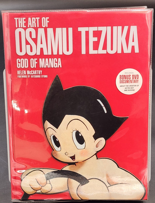 The Art of Osamu Tezuka God of Manga HARDCOVER BOOK Plastic Cover w/ DVD gallery