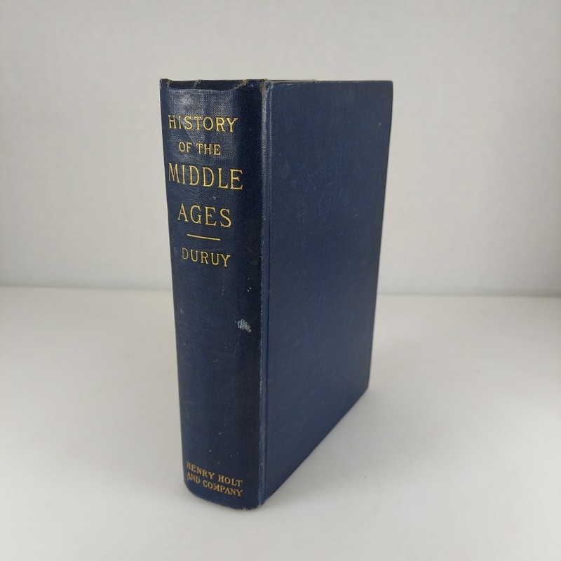 History Of The Middle Ages by Victor Duruy 1904 Printing Henry Holt & Company HC
