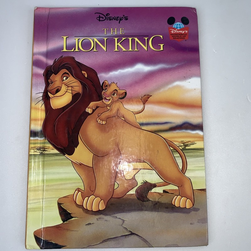 Disneys The Lion King Hardcover Book 1994