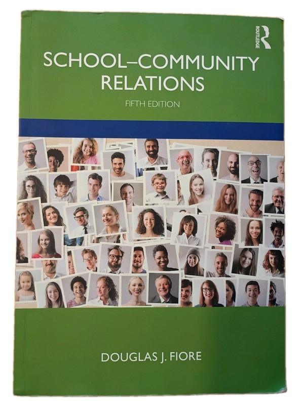 School-Community Relations by Douglas J. Fiore (2021, Trade Paperback)