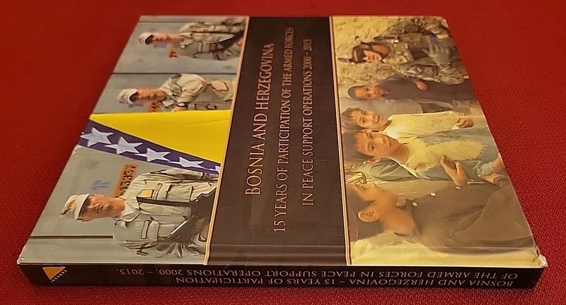 Bosnia and Herzegovina 15 years of Participation Armed Forces HC Book 2000 2015 gallery