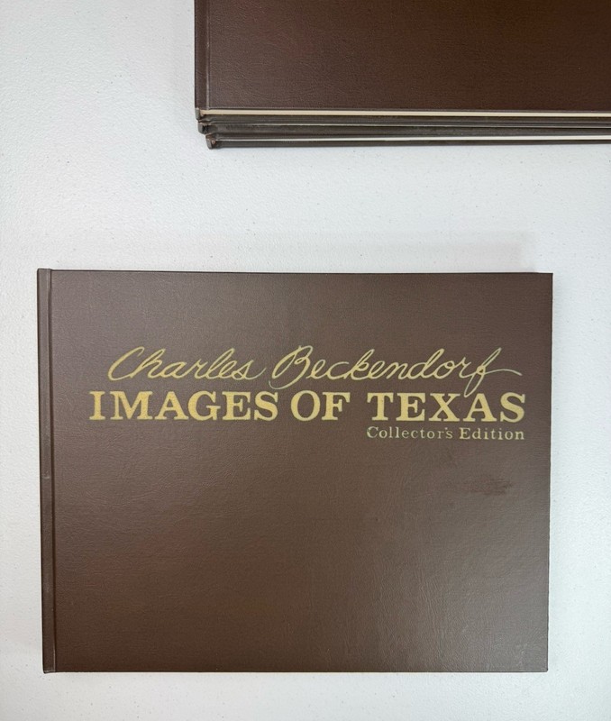 Charles Beckendorf Images of Texas Collector’s Edition Volume III Art Book