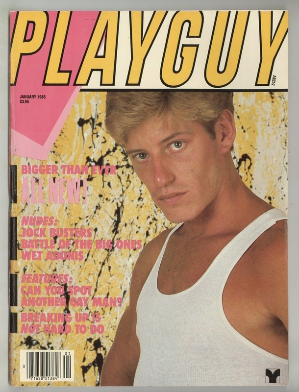 Playguy 1985 Zeus Studios Justin Ferrell 98pg Vintage Gay Pinups Magazine M39000