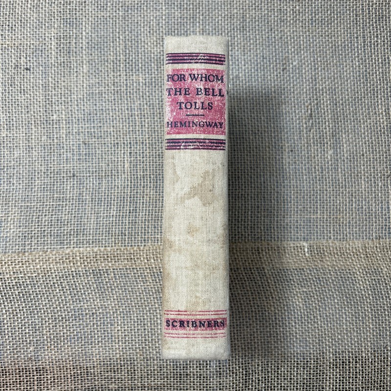 1940, 1st Edition, 1st Printing, FOR WHOM THE BELL TOLLS, by ERNEST HEMINGWAY