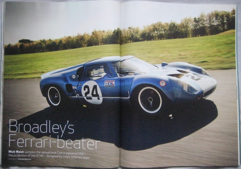 Classic And Sportscar January 2012 featuring MGB, Alfa Romeo, Lola, Peugeot, BMW gallery