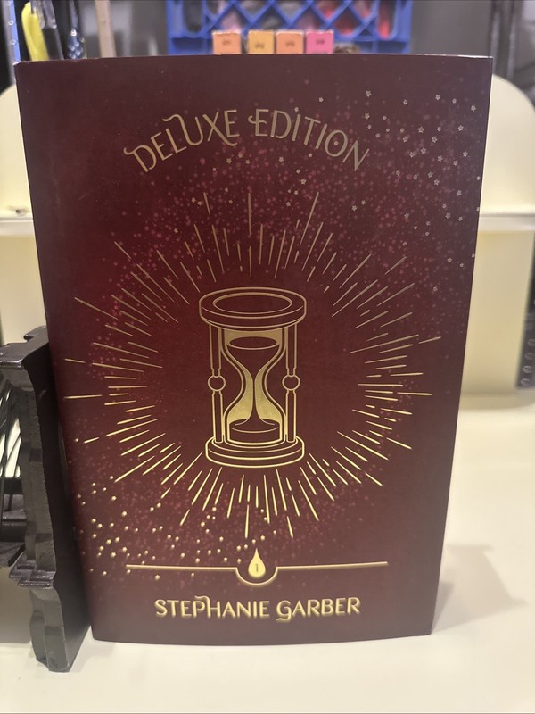 CARAVAL DELUXE EDITION STEPHANIE GARBER HC RARE COLLECTIBLE SIGNED BOOK C3 gallery