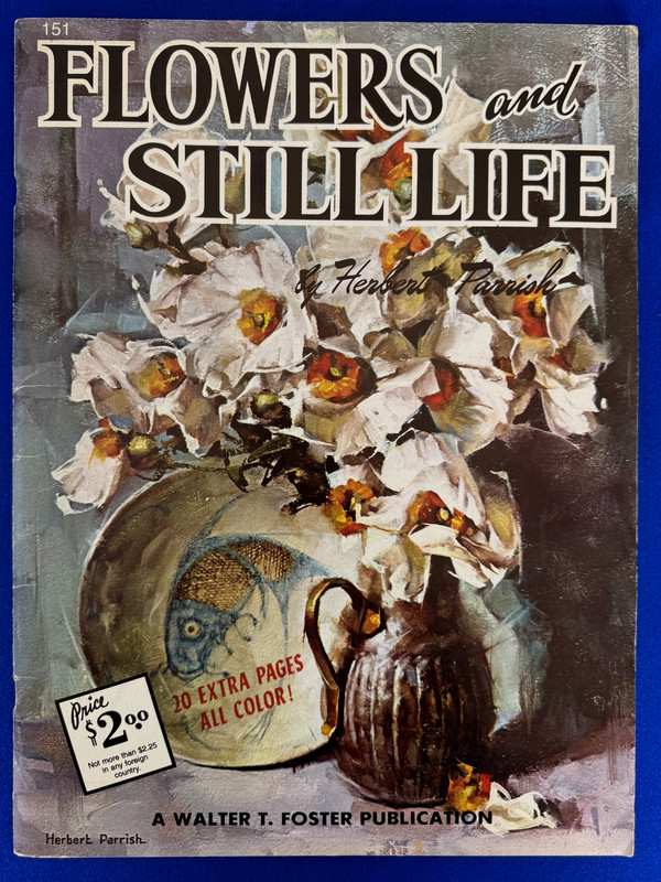 Vintage How to Draw Flowers and Still Life by Herbert Parrish–Walter T. Foster