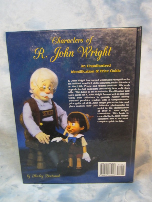 Characters of R. John Wright by Shirley Bertrand Hardcover Hobby House Press gallery