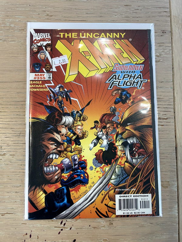 The Uncanny X-Men #355 (Marvel Comics May 1998)
